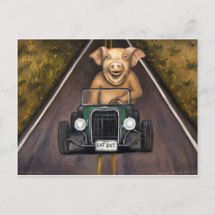 Road Hog Postcard