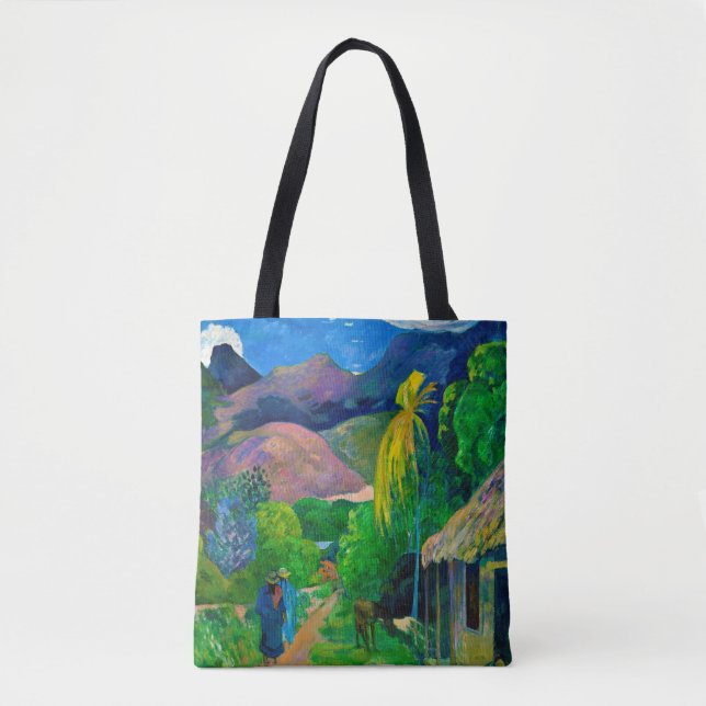 Road in Tahiti, Gauguin Tote Bag (Front)