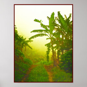 Road in the Fog Poster