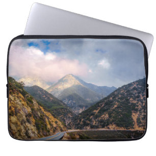 Road Into the Quiet Landscape Photo Wall Art Print Laptop Sleeve
