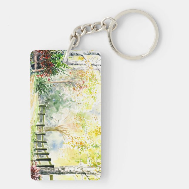 Road Key Ring (Back)
