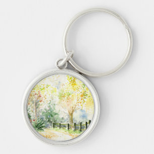 Road Key Ring
