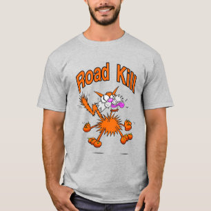 Road Kill Cat T-Shirt