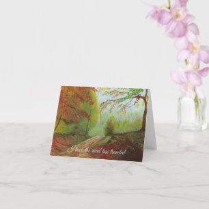 Road Less Traveled Card