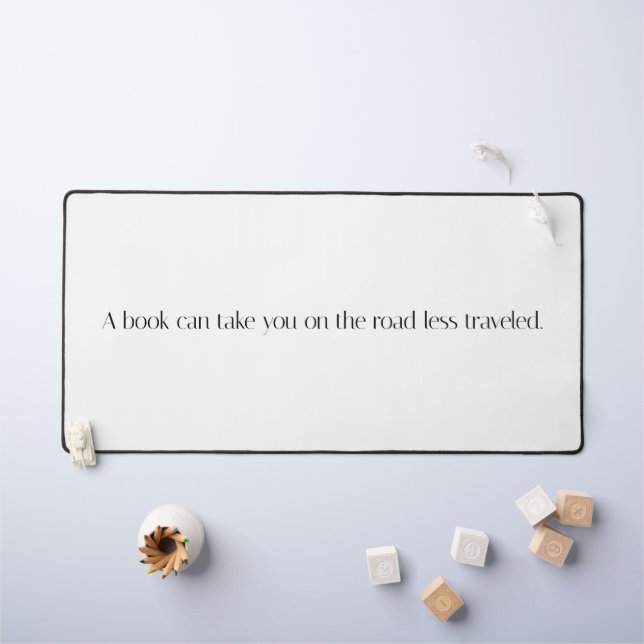 Road Less Travelled Desk Mat (Kids Table)