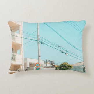 ROAD NEAR HOUSE DECORATIVE CUSHION