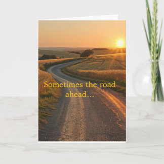 Road of life Greeting Card
