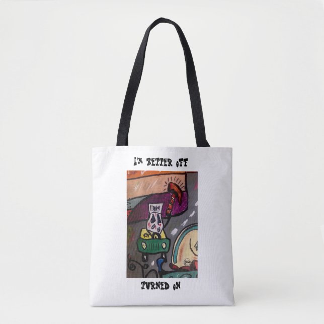 Road Rage Tote Bag (Front)