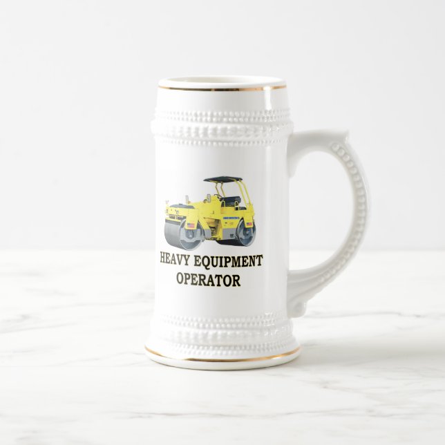 ROAD ROLLER BEER STEIN (Right)