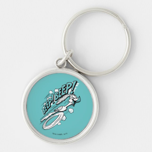 ROAD RUNNER™ BEEP BEEP!™ Halftone Key Ring (Front)