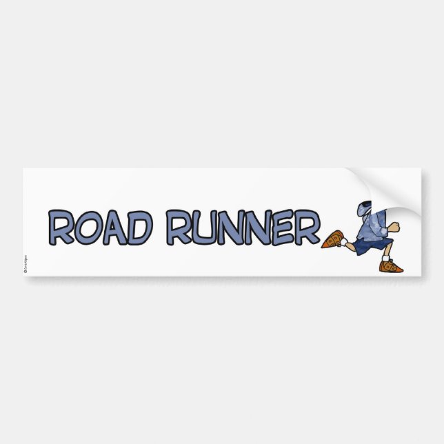 road runner bumper sticker (Front)