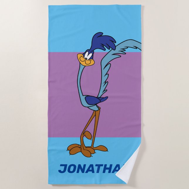 ROAD RUNNER™ Colour Beach Towel (Front)