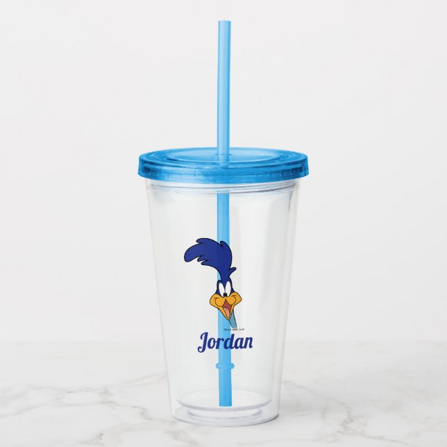 ROAD RUNNER™ Face Acrylic Tumbler (Front)