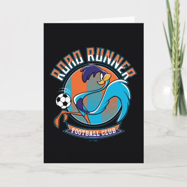 ROAD RUNNER™ Football Club Badge Card (Front)