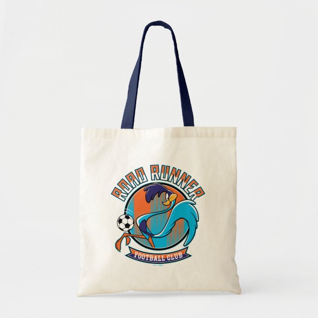 ROAD RUNNER™ Football Club Badge Tote Bag (Front)