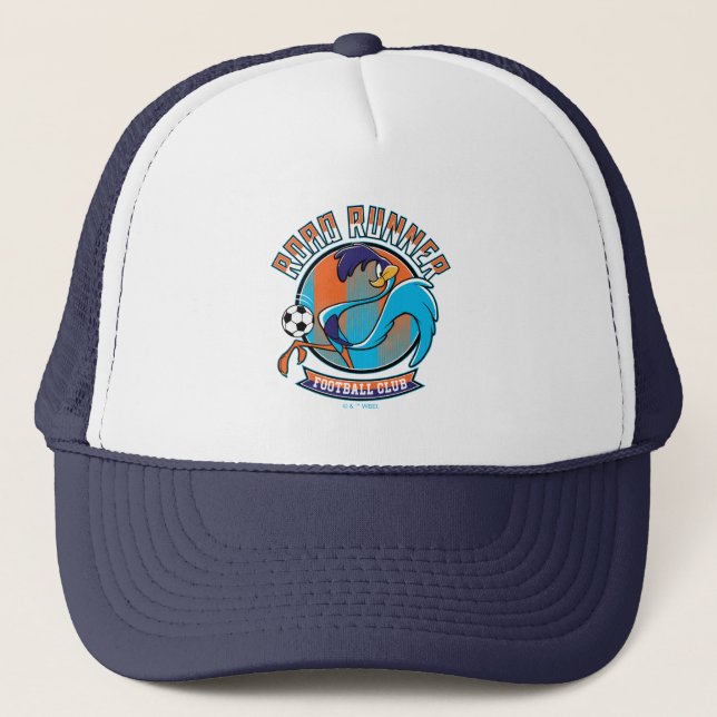 ROAD RUNNER™ Football Club Badge Trucker Hat (Front)