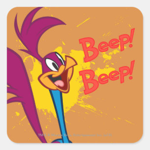 ROAD RUNNER™ Jump Square Sticker