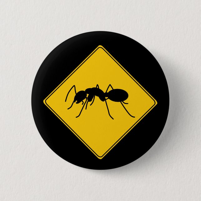 Road Sign- Ant Button (Front)