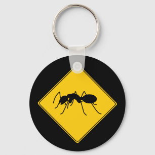 Road Sign- Ant Keychain