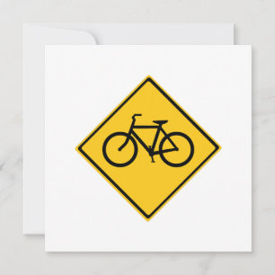 Road Sign Bicycle