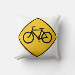 Road Sign Bicycle Cushion