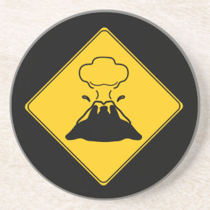 Road Sign- Volcano Coaster