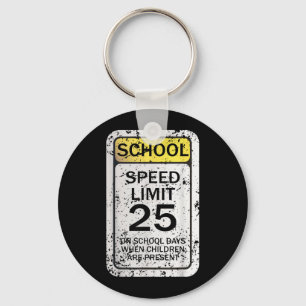 Road Signs Funny Traffic Signs Halloween Costume Key Ring