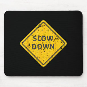 Road Signs Funny Traffic Signs Halloween Costume Mouse Pad