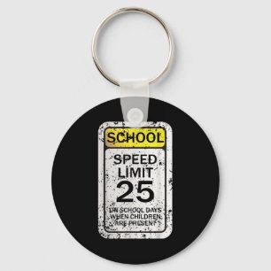 Road Signs Funny Traffic Signs Halloween Costume P Key Ring