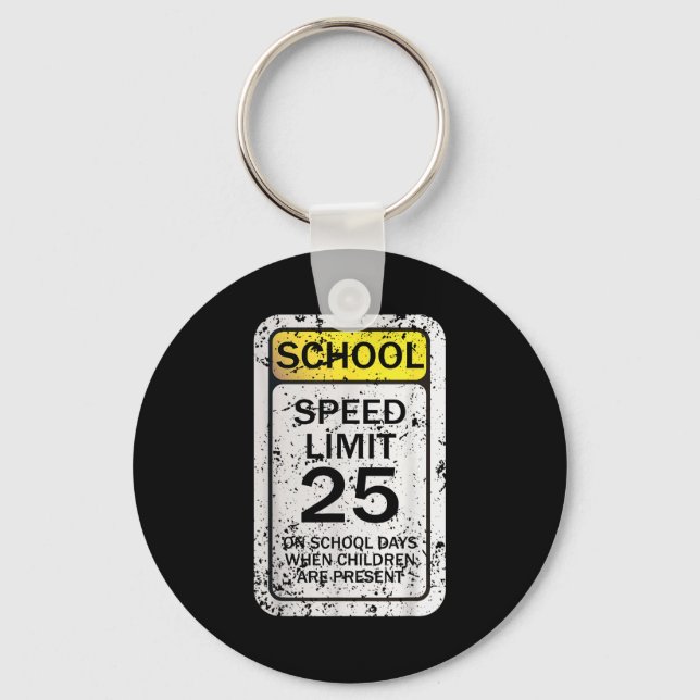 Road Signs Funny Traffic Signs Halloween Costume P Key Ring (Front)