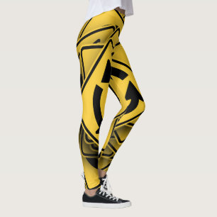 ROAD SIGNS ROTARY LEGGINGS