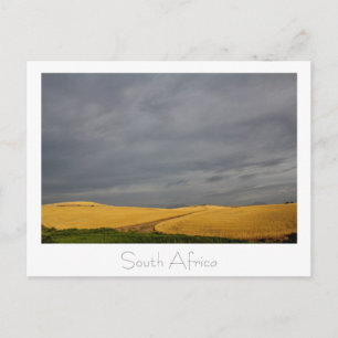 Road South Africa Landscape Postcard