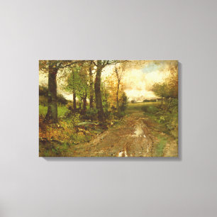Road Through the Woods Canvas Print