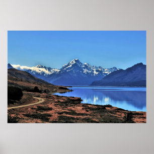 Road to Aoraki Poster