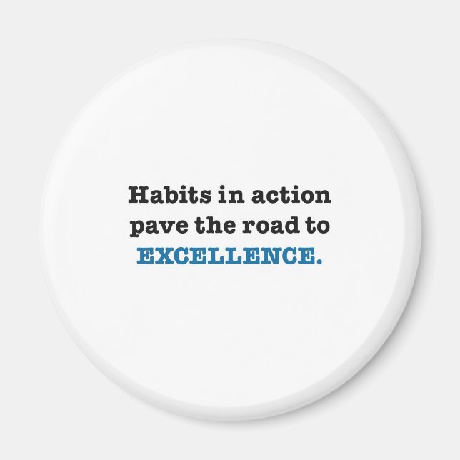 Road to Exellence Magnet (Front)