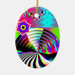 Road to Infinity Ceramic Tree Decoration