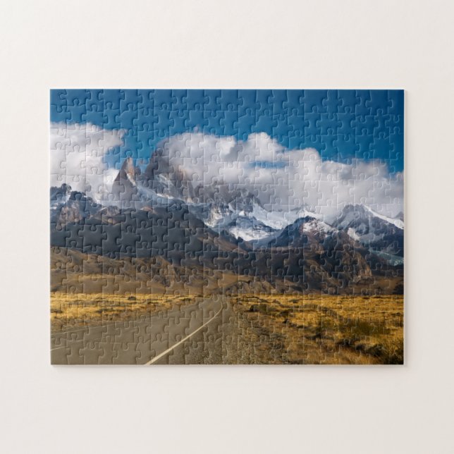 Road To Mount Fitzroy, Patagonia Jigsaw Puzzle (Horizontal)