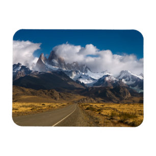 Road To Mount Fitzroy, Patagonia Magnet