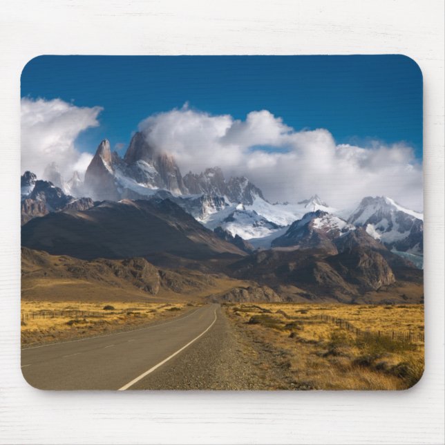 Road To Mount Fitzroy, Patagonia Mouse Pad (Front)