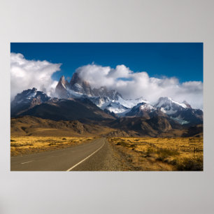 Road To Mount Fitzroy, Patagonia Poster