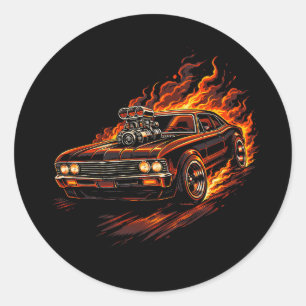 Road to Ruin Classic Round Sticker