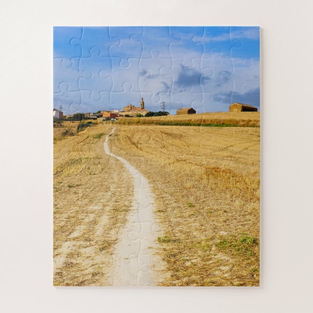 Road to Sansol Jigsaw Puzzle (Vertical)