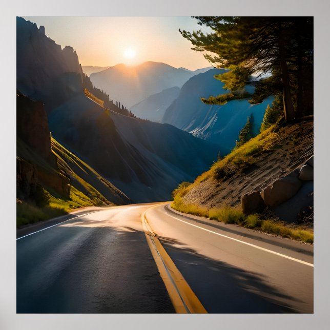 Road to sunset poster (Front)