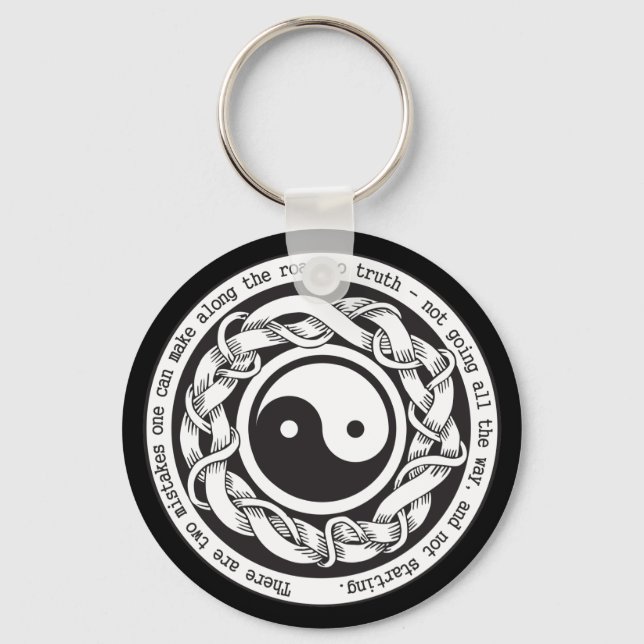 Road to Truth Yin Yang Key Ring (Front)