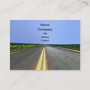 Road Travel Business Card