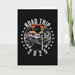 Road Trip 2025 Card