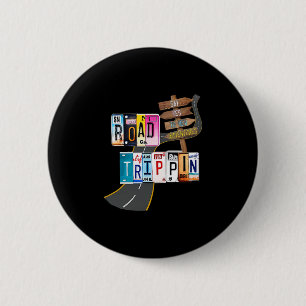 Road Trip 2025 Vacation Girls Trip Adventure Gift 6 Cm Round Badge