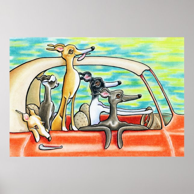 Road Trip by Andie Poster (Front)