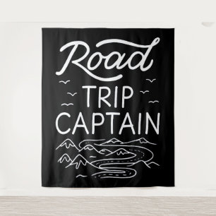 Road Trip Captain I Tapestry