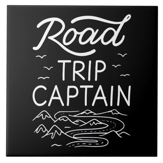 Road Trip Captain I Tile (Front)